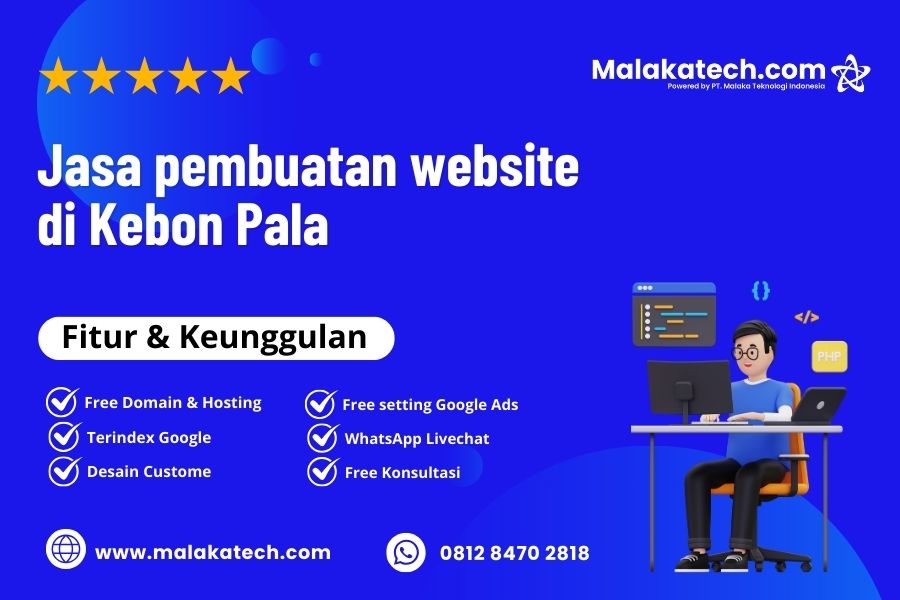 Jasa pembuatan website di Kebon Pala