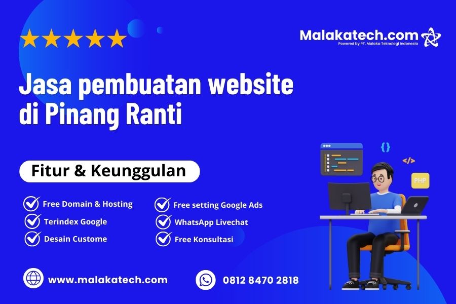 Jasa pembuatan website di Pinang Ranti