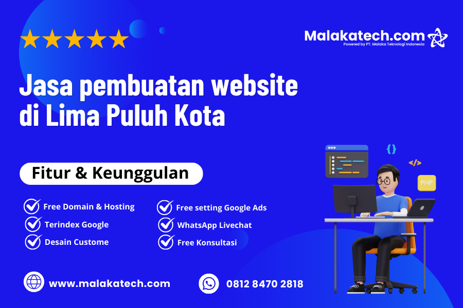 Jasa pembuatan website di Lima Puluh Kota