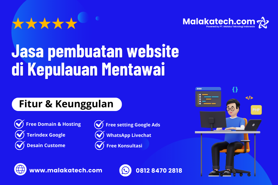 Jasa pembuatan website di Kepulauan Mentawai