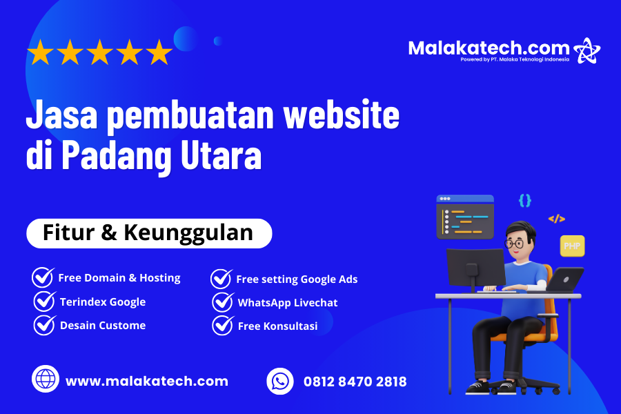 Jasa pembuatan website di Padang Utara