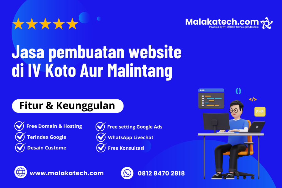 Jasa pembuatan website di IV Koto Aur Malintang