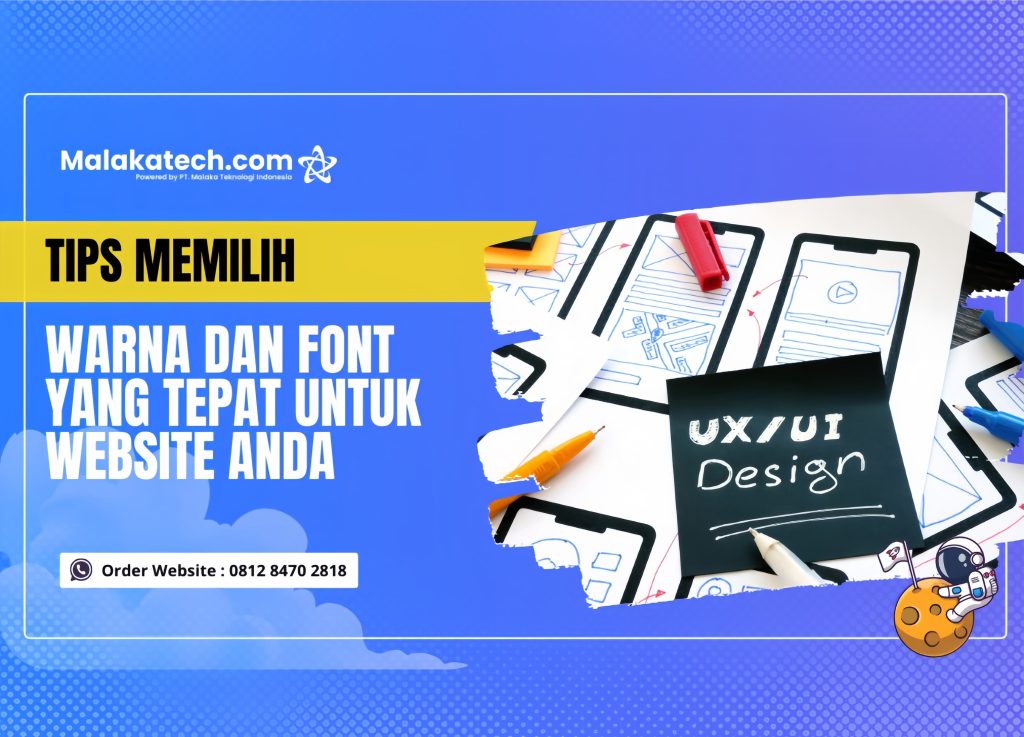 Tips Memilih Warna dan Font yang Tepat