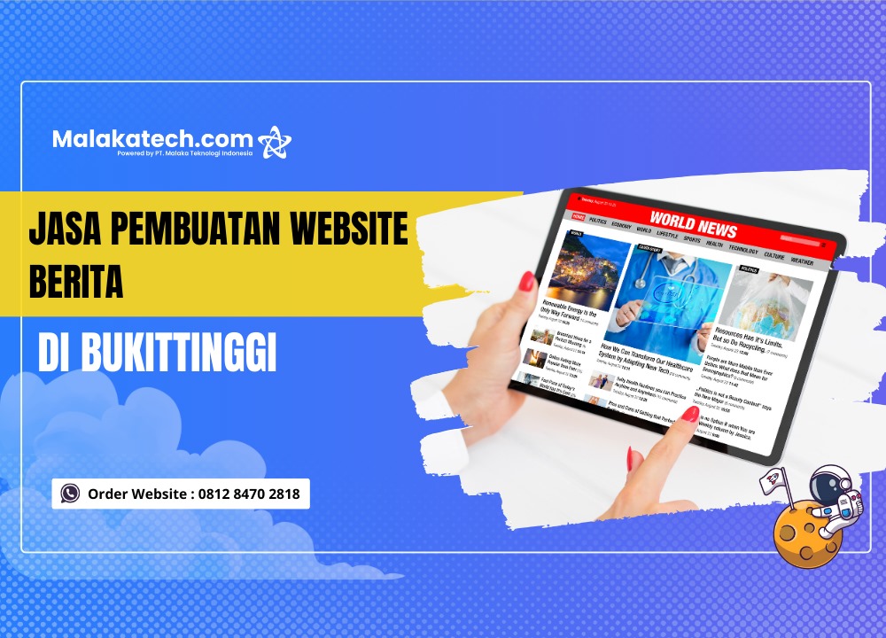 Jasa Pembuatan Website Berita di Bukittinggi