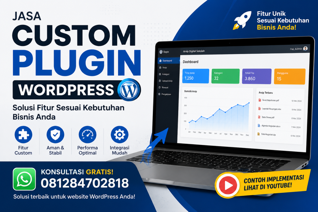 Jasa Custom Plugin untuk CMS WordPress
