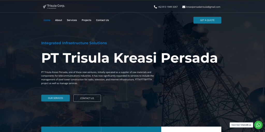 Perusahaan 2 - Konstruksi