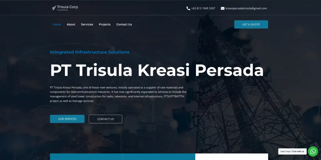 Perusahaan 2 - Konstruksi