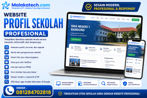 Website Profil Sekolah Profesional