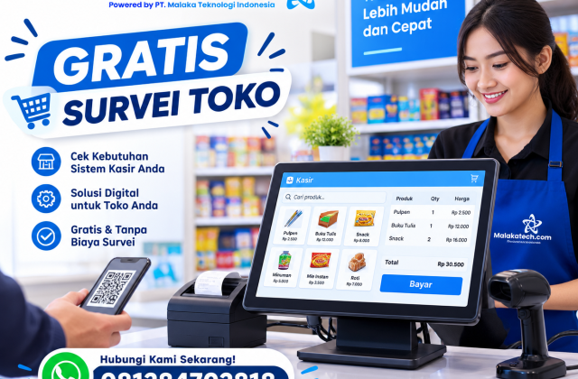 Jasa Pemasangan Kasir di Nanggalo